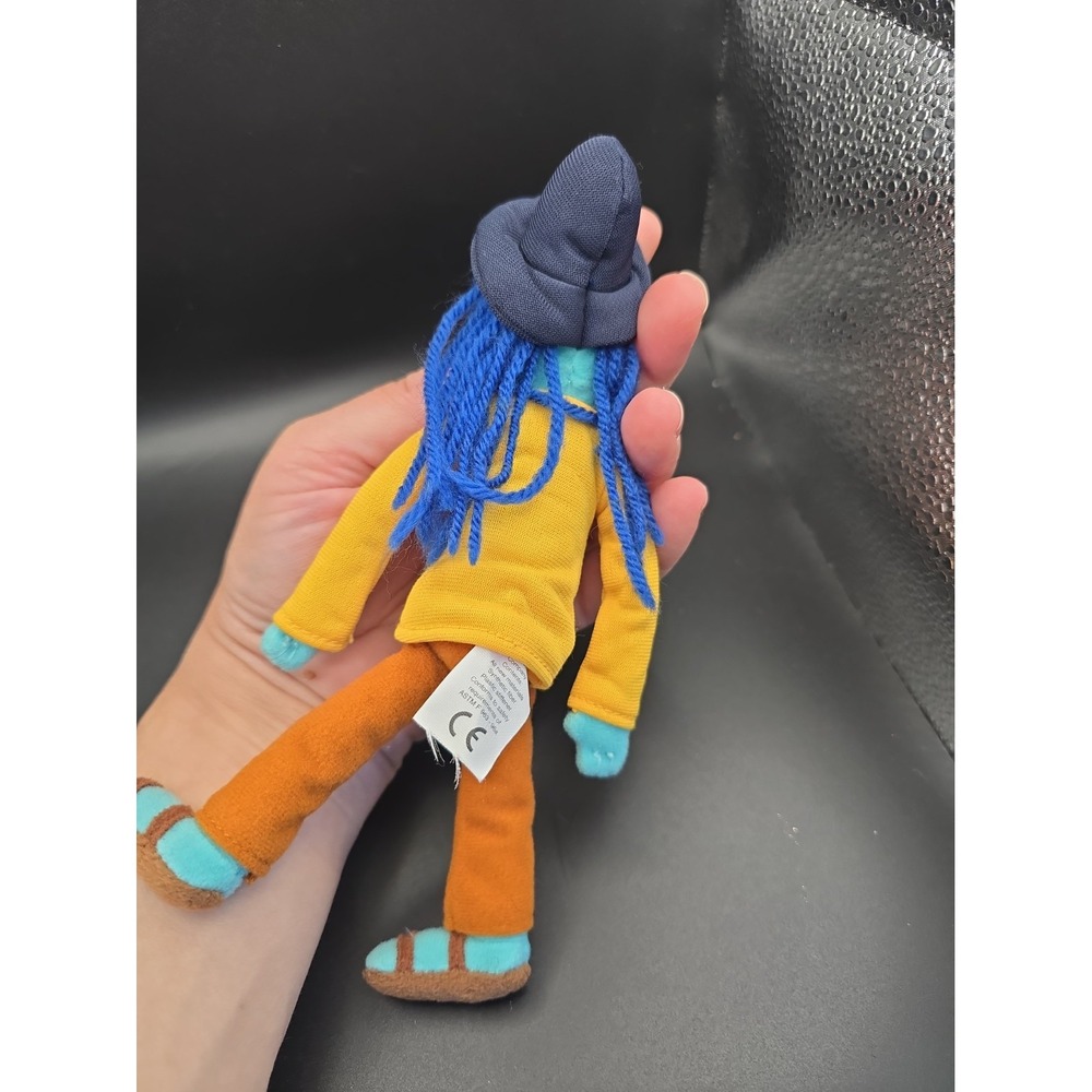 Muppets Zoot Plush Doll Electric Mayhem Band 7" Skinny Small Sababa Toys - Picture 6 of 7
